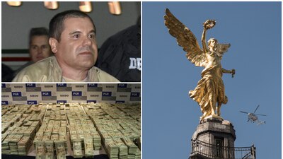 El cártel de Sinaloa, liderado por 'el Chapo', tenía fuertes operaciones de narcotráfico en la Ciudad de México