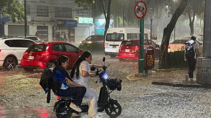 Activan alerta por pronóstico de lluvias fuertes y granizo en toda la CDMX para este 11 de mayo