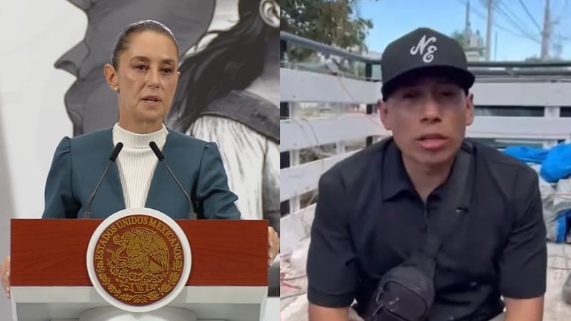 Desmiente Sheinbaum a Yulay: no hay registro de que haya querido llevar ayuda a Veracruz