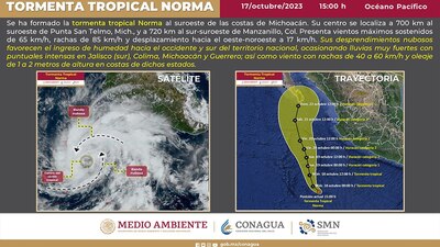 Las rachas de viento serán de 40 a 60 kilómetros por hora