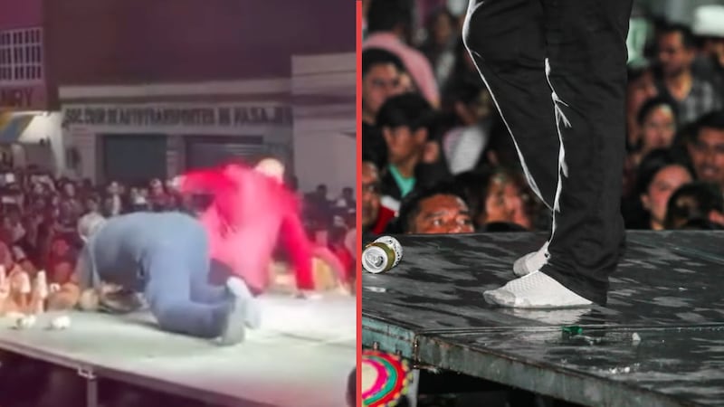 Lupillo Rivera da concierto en calcetines después de que una fan le robara sus botas