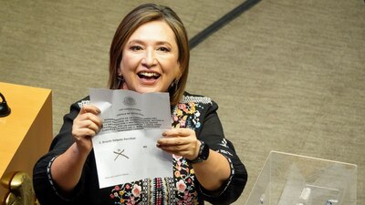 Xóchitl Gálvez hizo llegar un escrito para que le permitan el acceso a Palacio Nacional