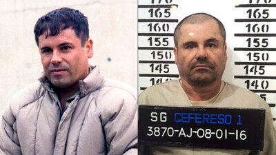 Estas son las imágenes del líder del Cártel de Sinaloa