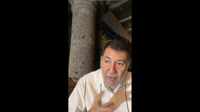 Ese fue el posicionamiento de Noroña ante el conflicto armado