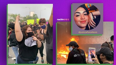 Las movilizaciones fueron para pedir justicia por Alexis, joven asesinada