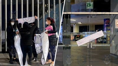 El predio fue asegurado por la Fiscalía capitalina