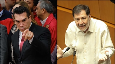 'Alito' y Noroña se enfrentan por su permanencia en el legislativo
