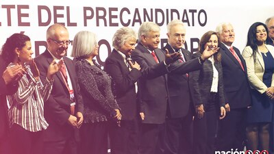 Algunos de ellos acompañan a López Obrador desde que fue jefe de Gobierno