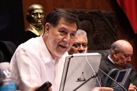 Activistas envían carta a Sheinbaum para que exija la renuncia de Noroña como presidente del Senado