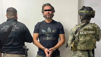 La detención se llevó a cabo por elementos de la FGR