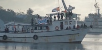 Flotilla procedente de México llega a Cuba con toneladas de ayuda humanitaria