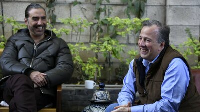 Alejandro Fernández se reunió este viernes con José Antonio Meade en Jalisco