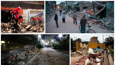 Morelos, Puebla, Oaxaca y Chiapas son algunas de las entidades que también requieren ayuda tras los sismos registrados en el país