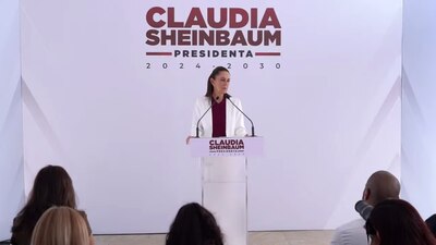 Sheinbaum afirmó que el viernes estará de gira con el Presidente