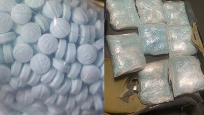 También se aseguró una camioneta