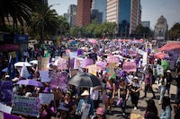Los momentos clave que ha dejado la marcha por el 8M en CDMX