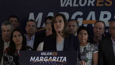 La exprimera dama de México presentó a su equipo de trabajo para la campaña presidencial