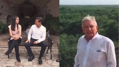 El de Peña por el Parque Fundidora de Durango o del de AMLO por Ek Balam