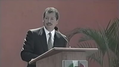En el Monumento a la Revolución, Colosio pronunció el discurso que lo encumbró