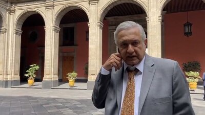El presidente aseguró que no se reportan daños tras sismo de 7.5
