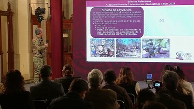 En total, del 21 de febrero al 6 de marzo, fueron asegurados 13 laboratorios clandestinos de producción de droga