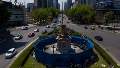 El monumento será trasladado al Parque América, en Polanco