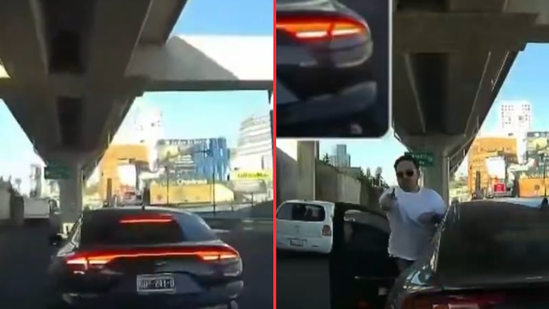 VIDEO: Hombre se baja de su auto y dispara en contra de otro conductor en Santa Fe