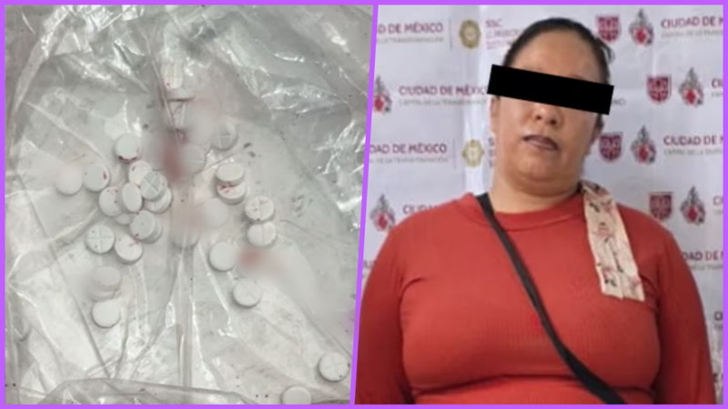 Cae mujer que intentó ingresar pastillas psicotrópicas al Reclusorio Oriente