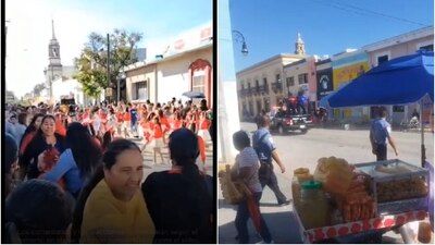 Ante la confusión, cientos de asistentes se dispersaron