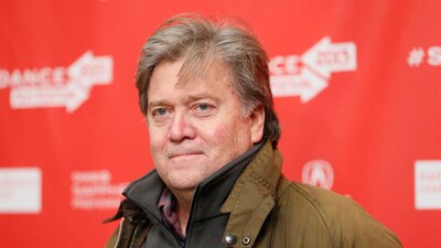 Steve Bannon en una alfombra roja del Festival Sundance en 2013