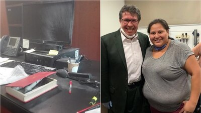 El artefacto explosivo con el que fue atacada la senadora Citlalli Hernández