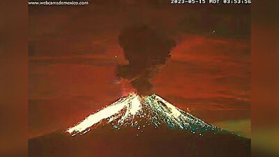 Y se previenen en caso que la actividad incremente y necesiten evacuar a la gente