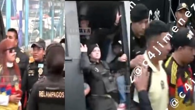 Los fans de las Águilas fueron detenidos pues presuntamente se les encontró fumando narcóticos e ingiriendo bebidas alcohólicas