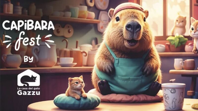 ¡Súmate a la causa! Habrá un ‘Capibara Fest’ 2025 en la CDMX