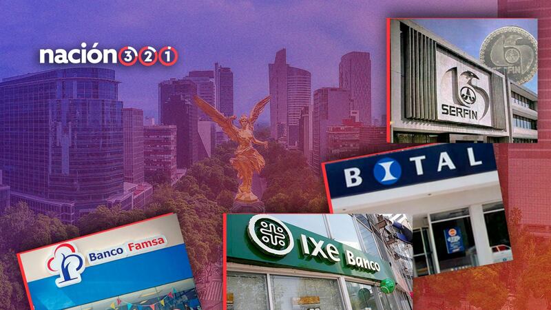 ¿Qué pasó con los bancos que han desaparecido o se han funcionado en México?
