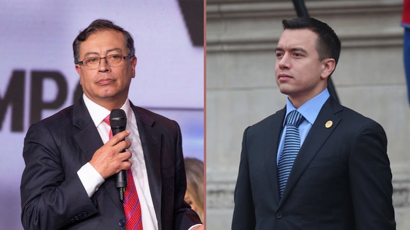 Petro acusa que bombardeos de Ecuador dejaron 27 personas muertas; Noboa niega ataque a Colombia