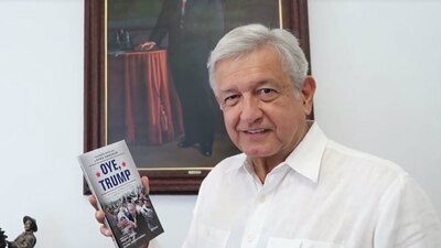López Obrador está por publicar su nuevo libro, donde habla del presidente Donald Trump