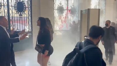 Las personas inconformes acusan a la diputada América Rangel de emitir discursos de odio