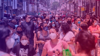 La preocupación respecto a la pandemia creció entre los capitalino, igual que el uso del cubrebocas