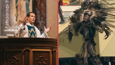 “¡Gracias por conquistarnos!”: sacerdote critica a danzantes aztecas en inauguración del Mundial 2026