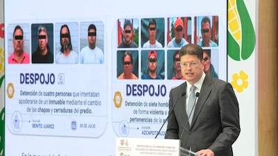 SSC identifica a cinco grupos delictivos vinculados con despojo de inmuebles en la CDMX