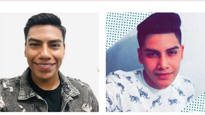 Los jóvenes forman parte de un grupo de 16 alumnos de la Casa de Estudio que fueron desaparecidos