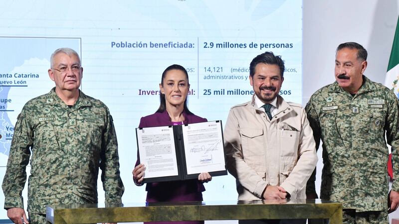 Ejército Mexicano construirá 7 hospitales del IMSS