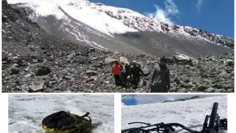 Joven intenta bajar el Pico de Orizaba en bicicleta y muere durante la hazaña