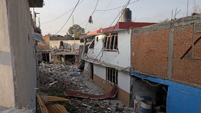 Hay 45 casas dañadas gravemente en la "zona cero" de Xochimehuacán