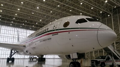 El costo de mantenimiento del avión presidencial es muy alto