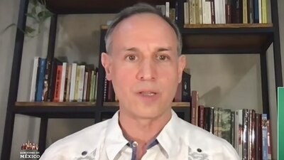 El subsecretario de Salud dijo sentirse bien, aunque sigue siendo positivo al virus