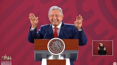 El presidente López Obrador detalló qué salones de Palacio Nacional utilizará