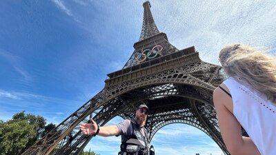 No se espera que la torre sea parte de la ceremonia de clausura, programada en el Stade de France