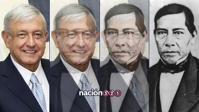 AMLO ha afirmado querer pasar a la historia como Benito Juárez